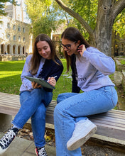 Load image into Gallery viewer, UofT OG Twin Crewneck Grey and Navy