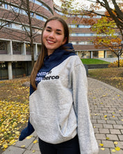 Load image into Gallery viewer, UofT Rotman Commerce Diagonal Twin Hoodie
