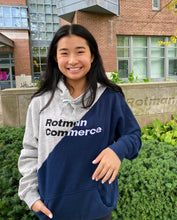 Load image into Gallery viewer, UofT Rotman Commerce Diagonal Twin Hoodie