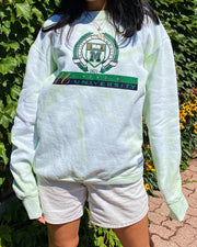 McGill Green Tie-Dye Crewneck