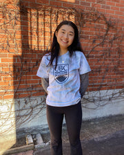 UBC White Tie-Dye Tee